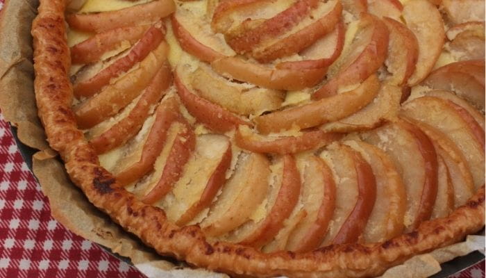 Apple Frangipane Tart