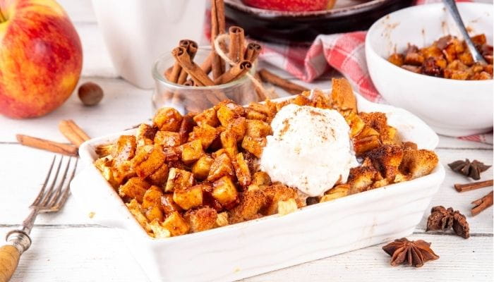 Apple Pie French Toast Casserole