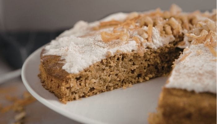 Apple Spice Cake with Cream Cheese Frosting