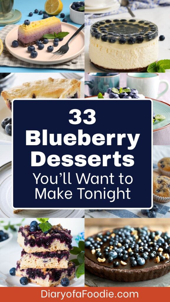Blueberry Desserts You’ll Want to Make Tonight