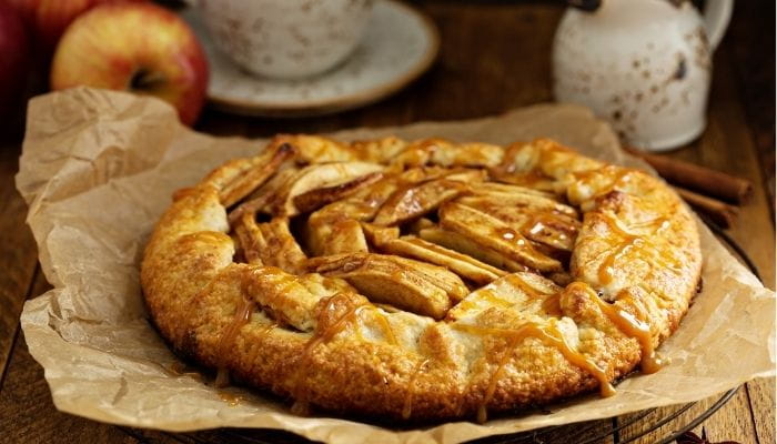 Caramel Apple Galette