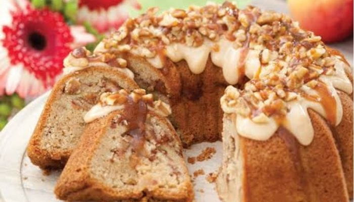 Caramel Apple Pound Cake