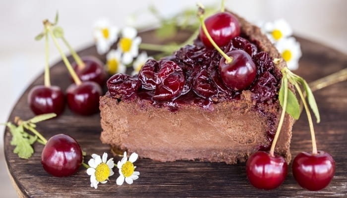 Cherry Chocolate Cheesecake
