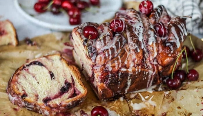 Cherry Cream Cheese Babka