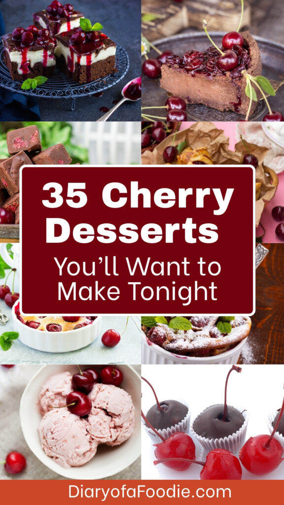 Cherry Desserts You’ll Want to Make Tonight