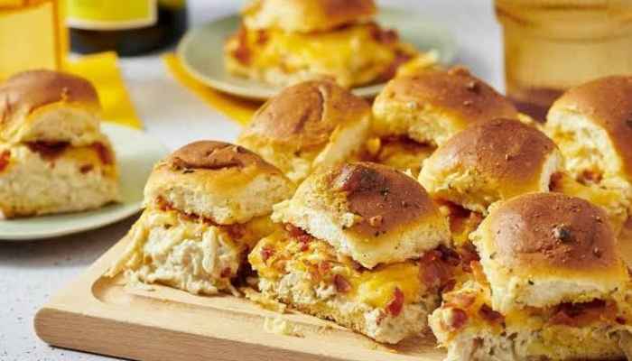 Chicken Bacon Ranch Sliders