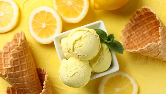 Creamy Lemon Ice Cream