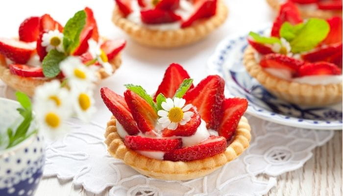 Cute Strawberry Tartlets
