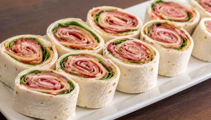  Italian Pinwheel Wraps