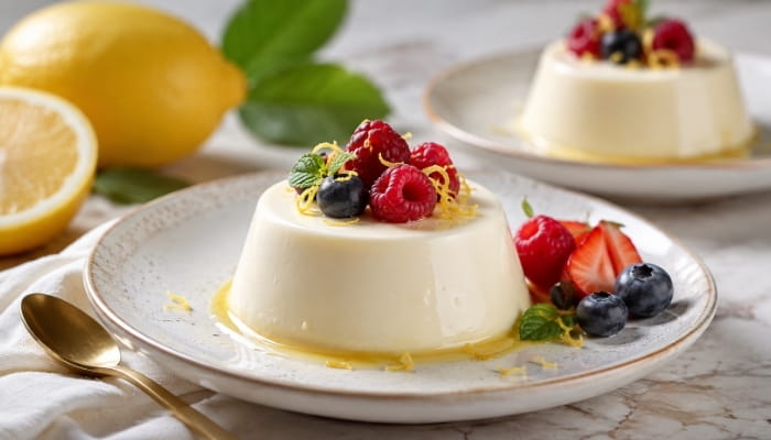 Lemon Panna Cotta
