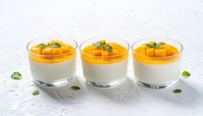 Mango Panna Cotta