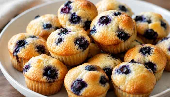 Mini Blueberry Muffins