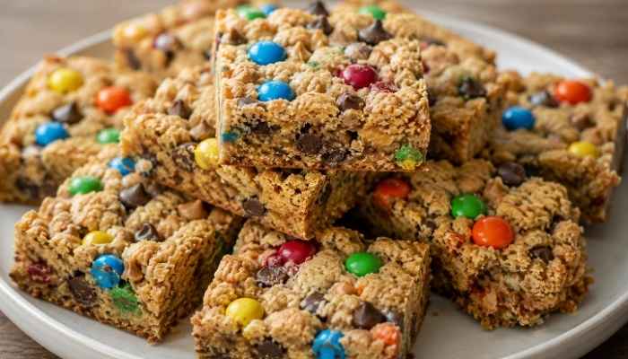 Monster Cookie Bars