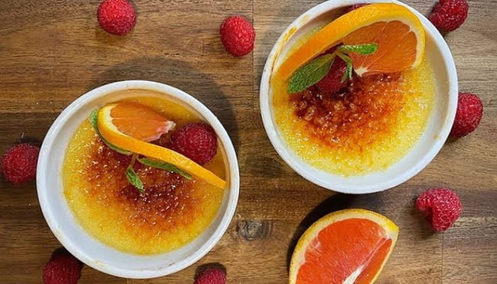 Orange Creme Brulee