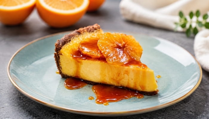 Orange Custard Tart