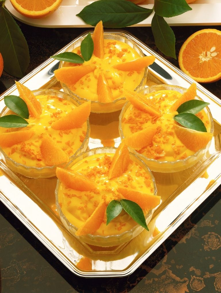 Orange Desserts That Taste Fresh and Sweet