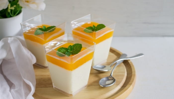 Orange Panna Cotta
