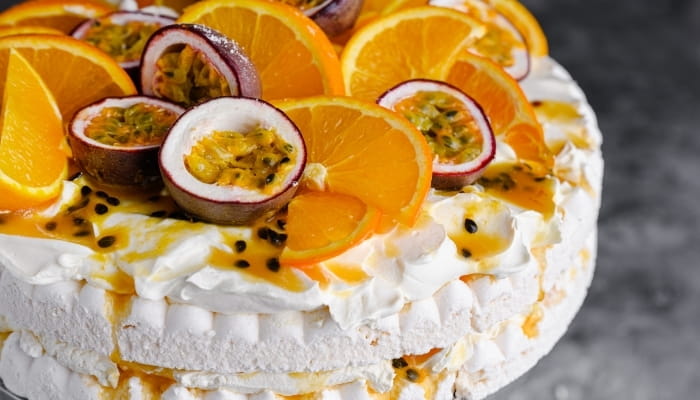 Orange Pavlova