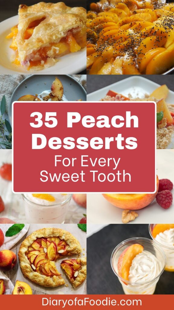 Peach Desserts For Every Sweet Tooth