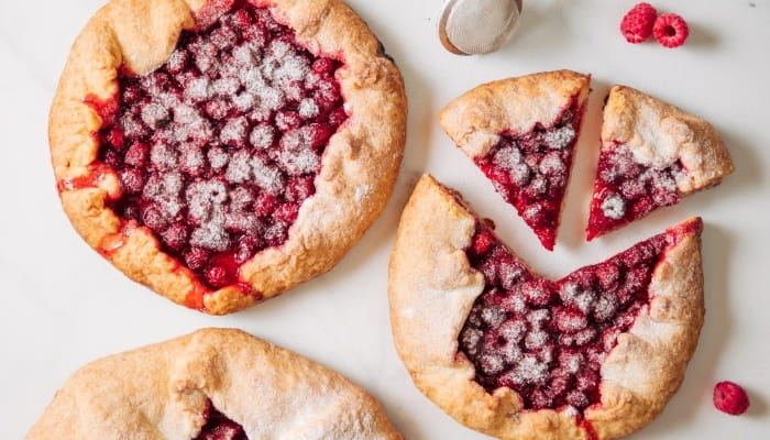 Raspberry Galette