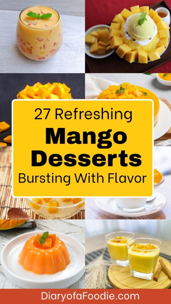 Refreshing Mango Desserts Bursting With Flavor