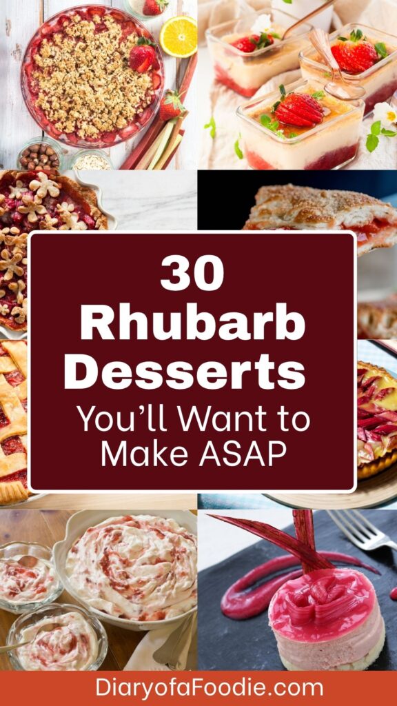 Rhubarb Desserts You’ll Want to Make ASAP