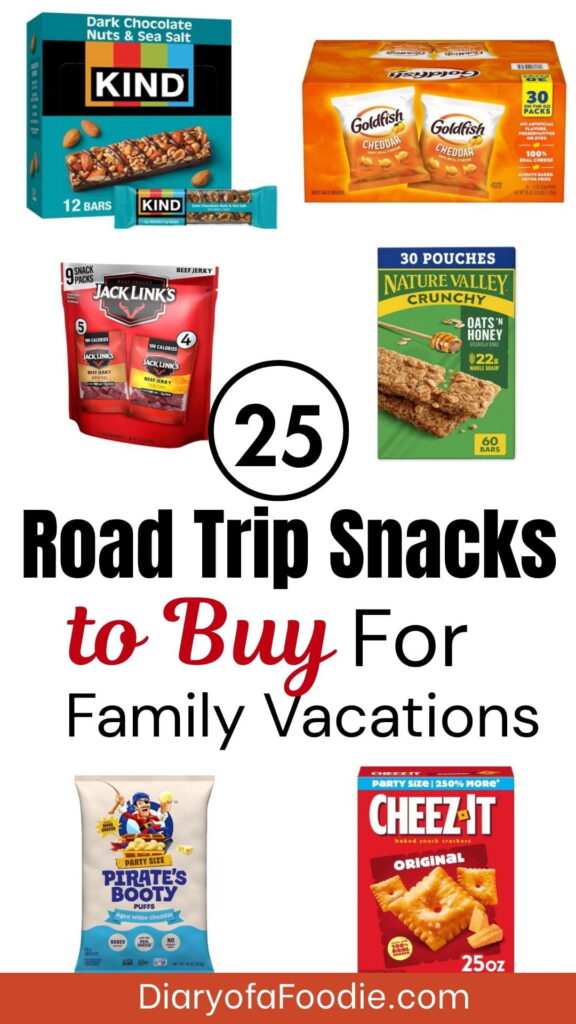 Roadtrip Snacks to Buy For Family Vacations