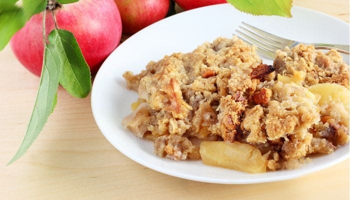 Strawberry Apple Crisp