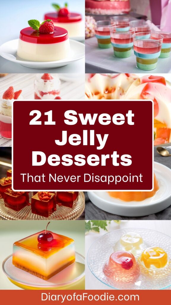 Sweet Jelly Desserts That Never Disappoint