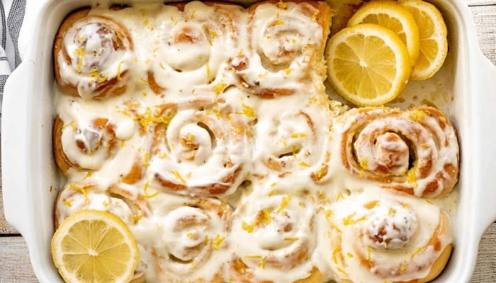 Sweet Lemon Rolls