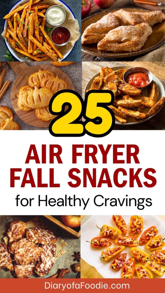 Air Fryer Fall Snacks for Healthy Cravings