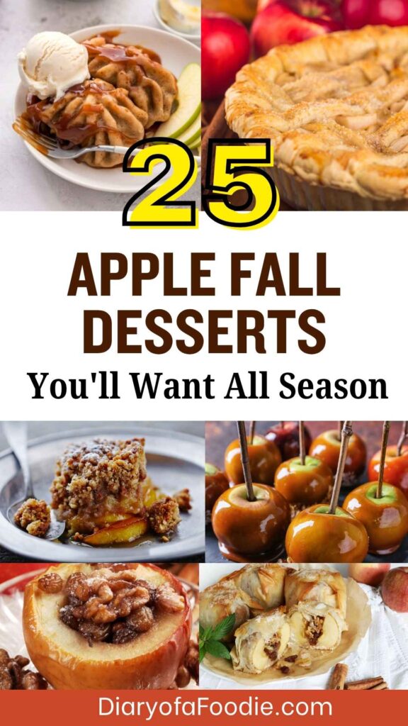 Apple Fall Desserts
