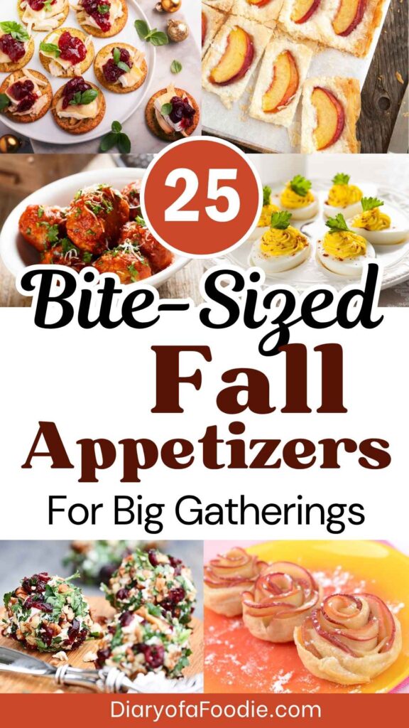 Bite-Sized Fall Appetizers for Big Gatherings