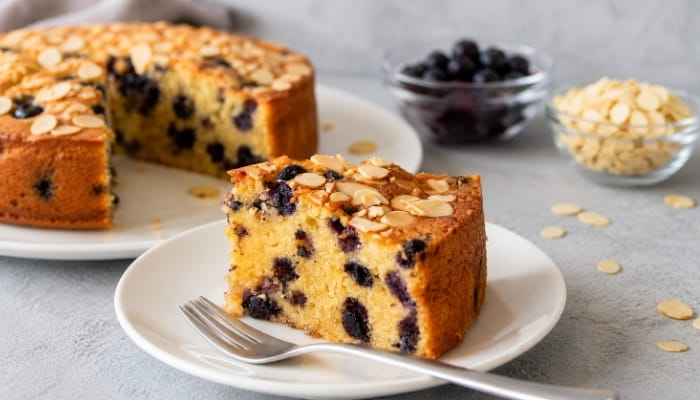Blueberry Almond Cake