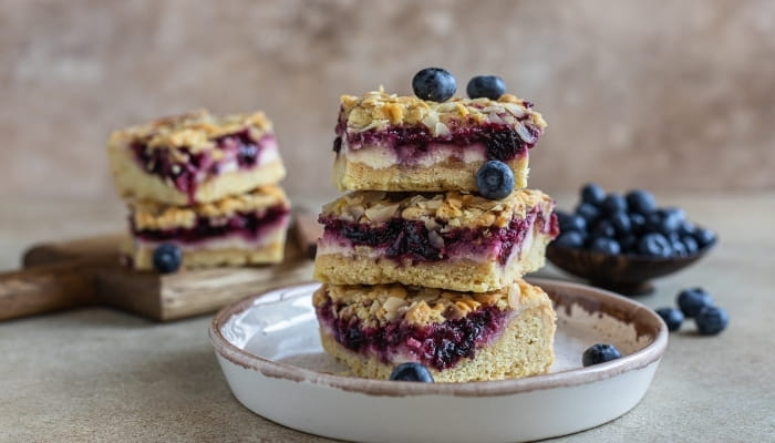 Blueberry Cheesecake Bars
