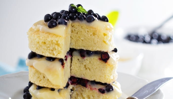 Blueberry Layer Cake