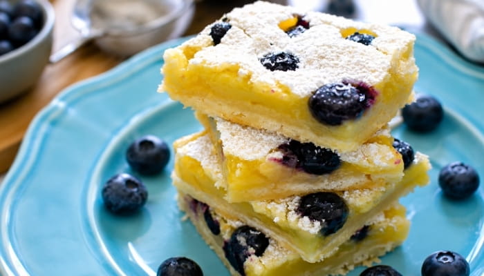 Blueberry Lemon Bars