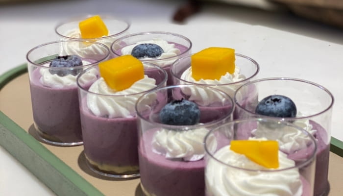 Blueberry Mousse