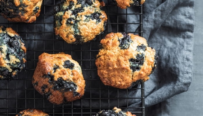 Blueberry Muffin Top Cookies