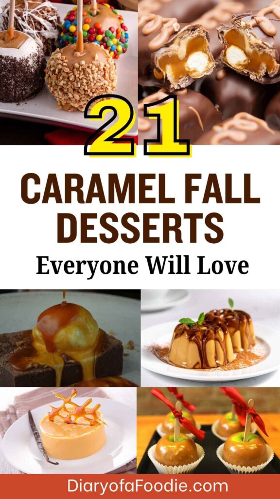 Caramel Fall Cookie Desserts