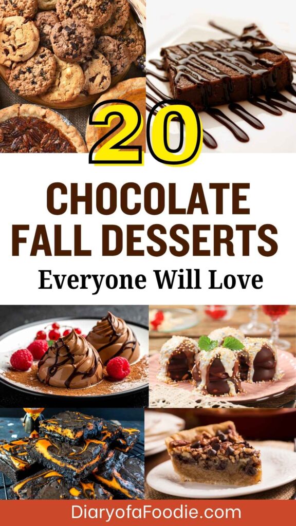 Chocolate Fall Desserts Everyone Will Love