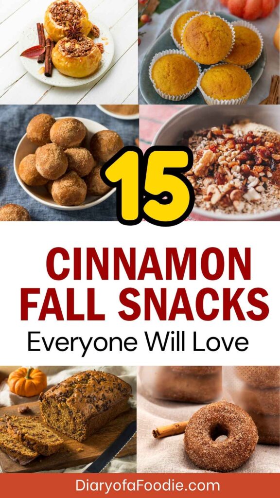 Cinnamon Fall Snacks Everyone Will Love