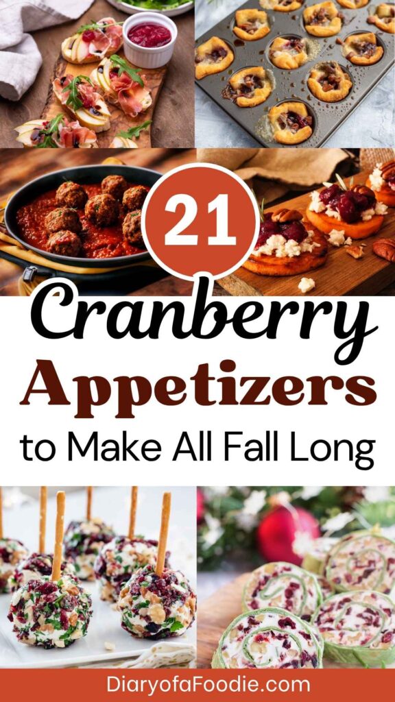 Cranberry Appetizers to Make All Fall Long