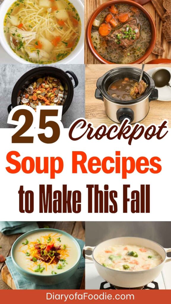 Crockpot Soup Recipes to Make This Fall