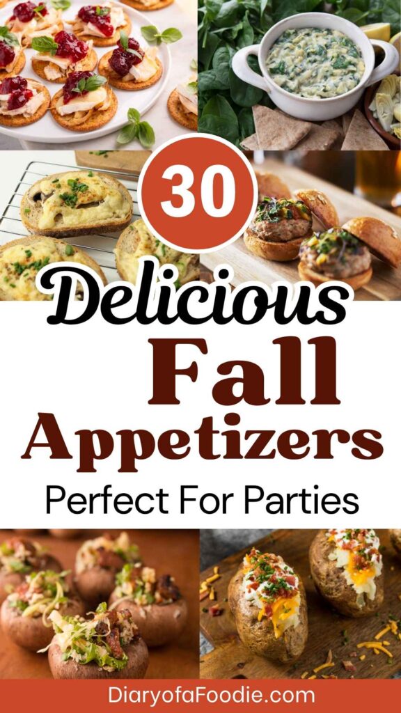 Delicious Fall Appetizers Perfect For Parties
