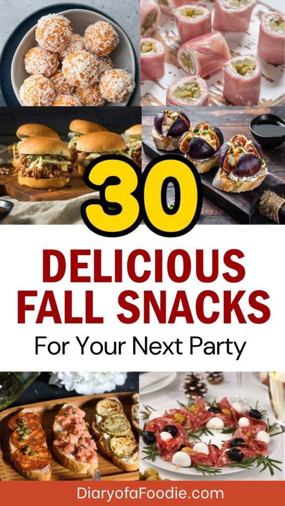 Delicious Fall Snacks For Your Next Party