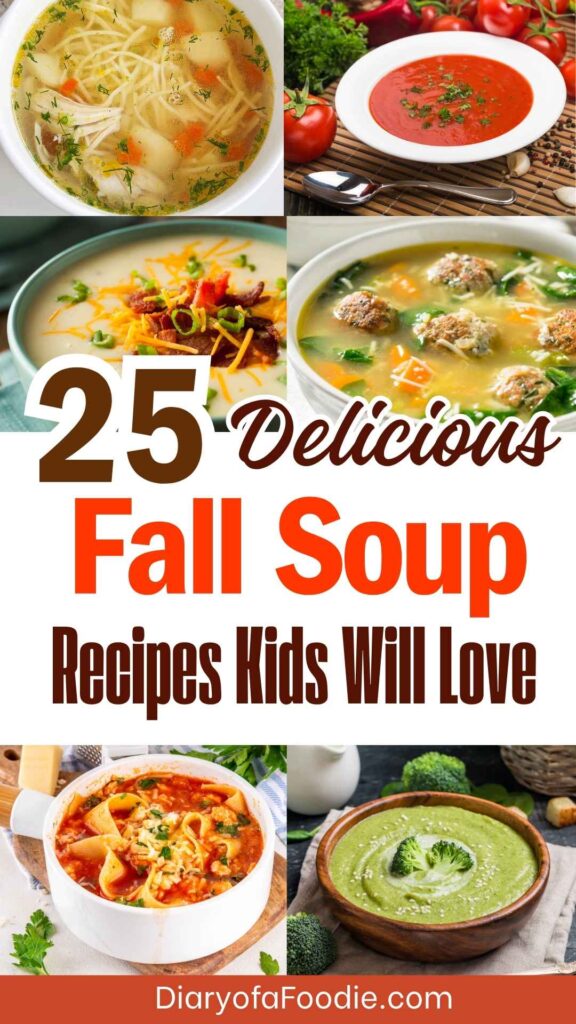 Delicious Fall Soup Recipes Kids Will Love