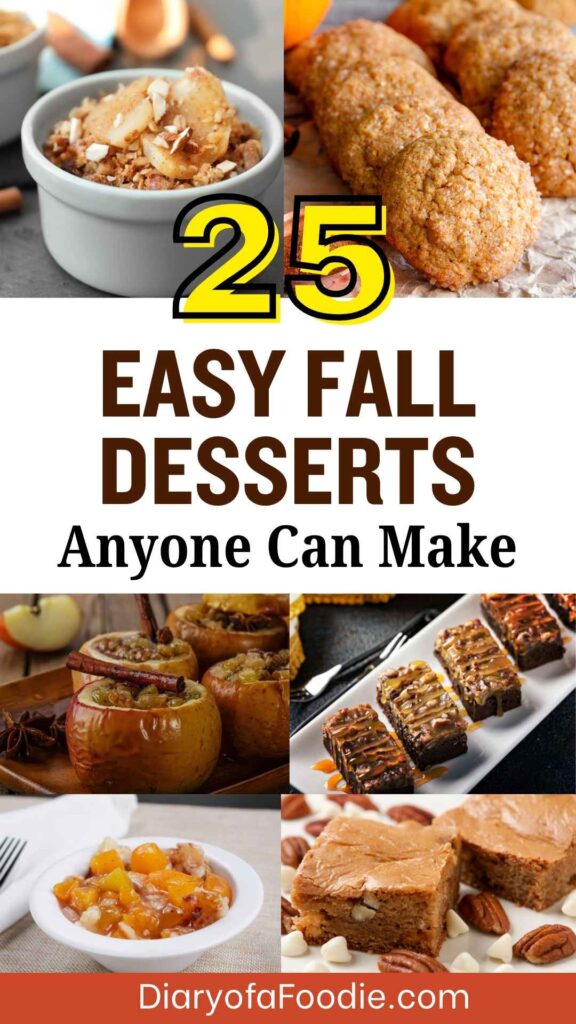 Easy Fall Desserts Anyone