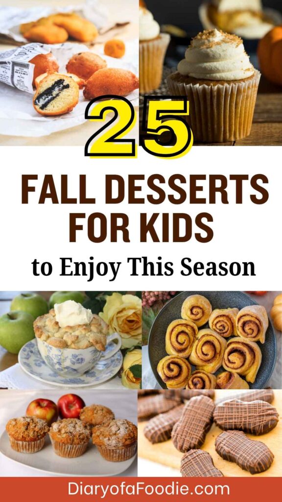 Fall Desserts For Kids