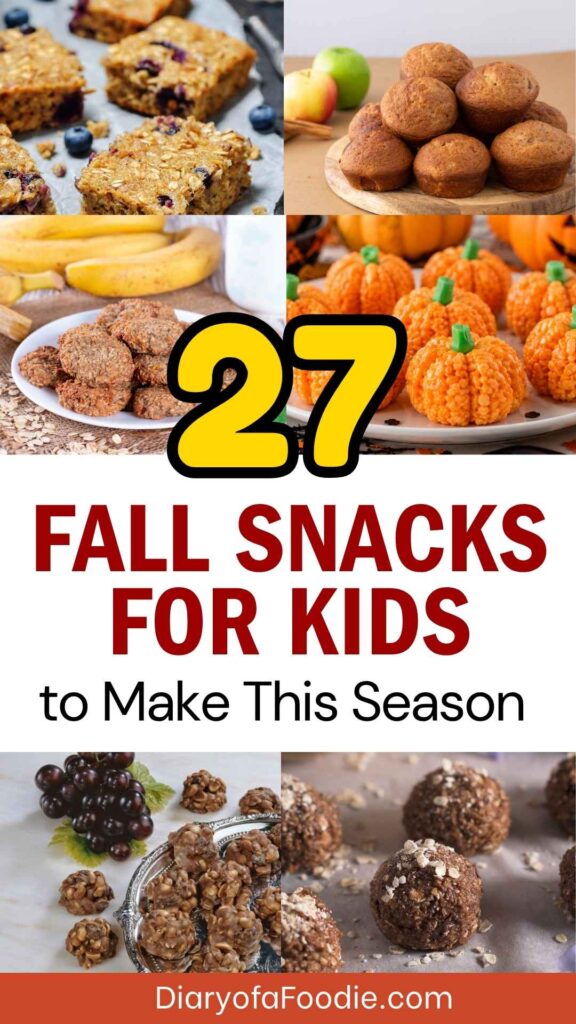Fall Snacks for Kids to Make This Season
